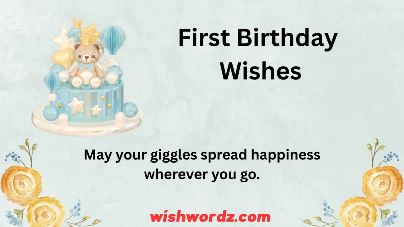 First Birthday Wishes