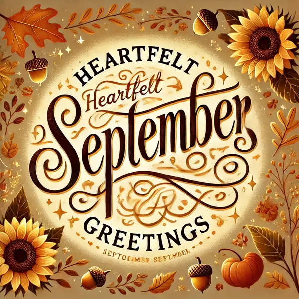 Heartfelt September Greetings