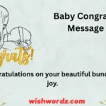 Baby Congrats Message