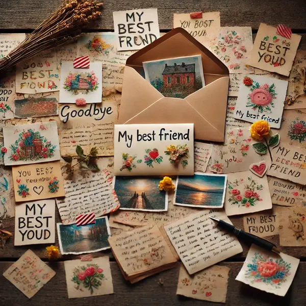 Goodbye Notes for a Friend Moving Away