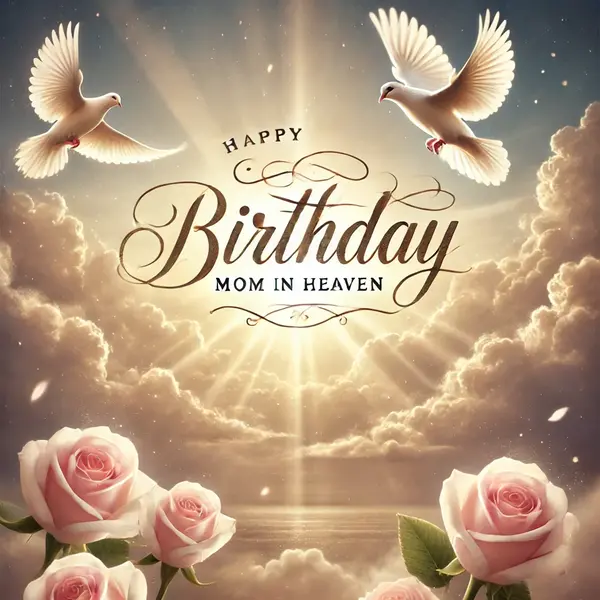 Happy Birthday Mom In Heaven Wishes