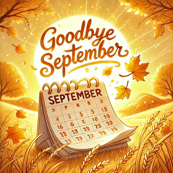 Joyful Goodbye September Messages