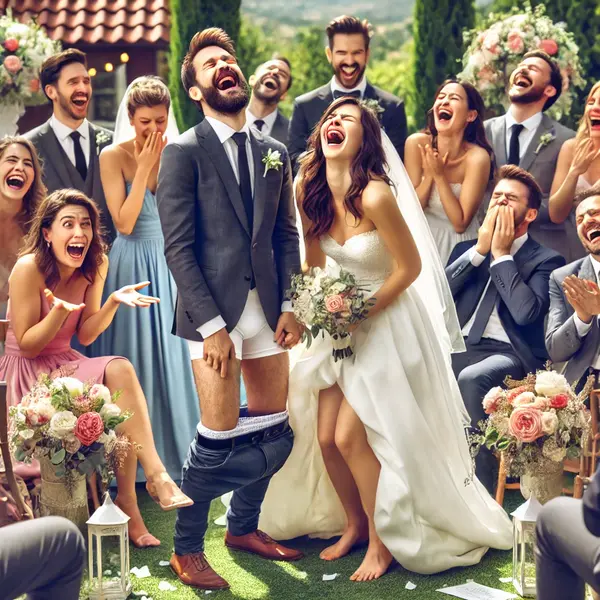 Humorous Bridal ceremony
Lines