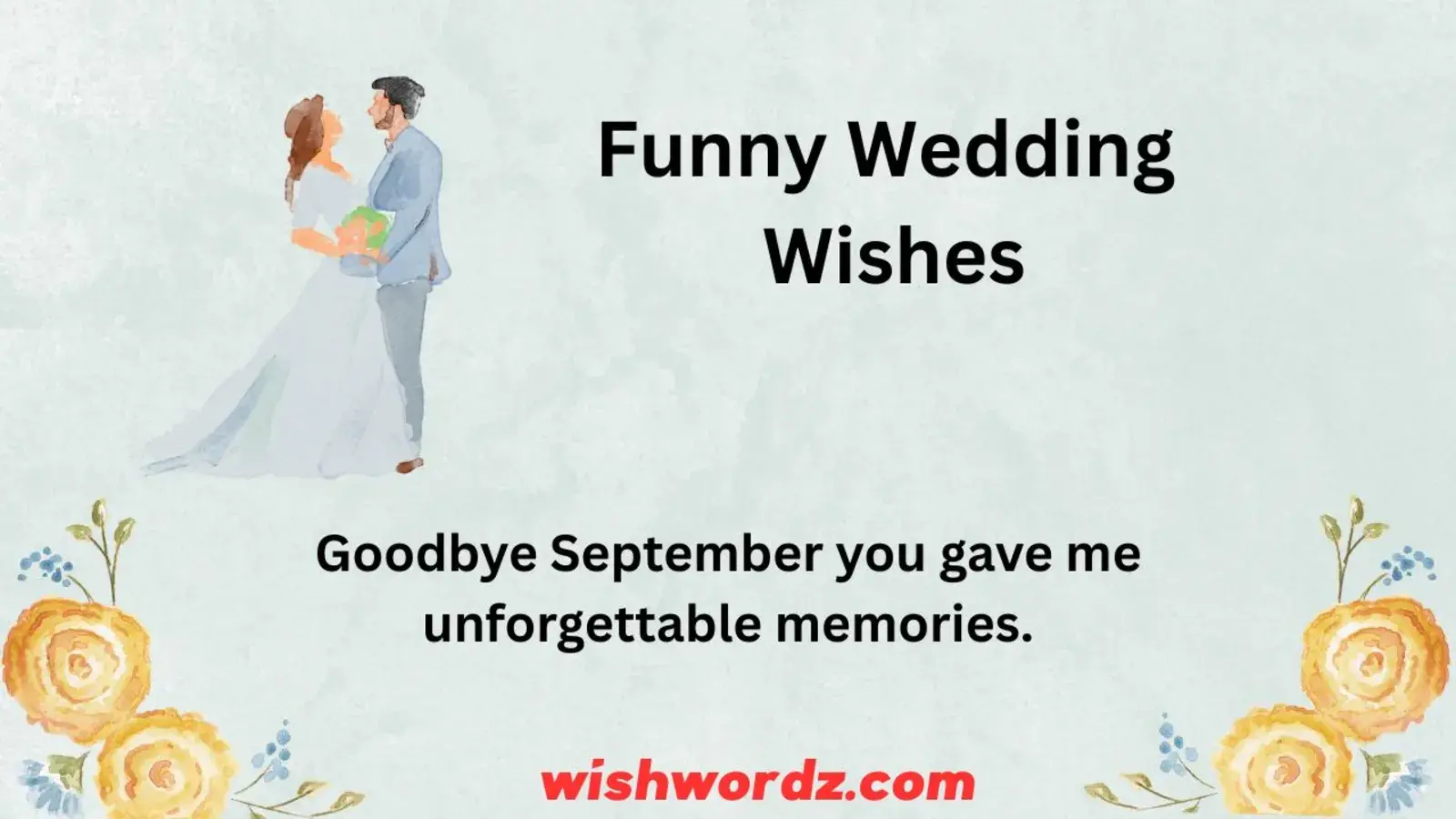 Funny Wedding Wishes