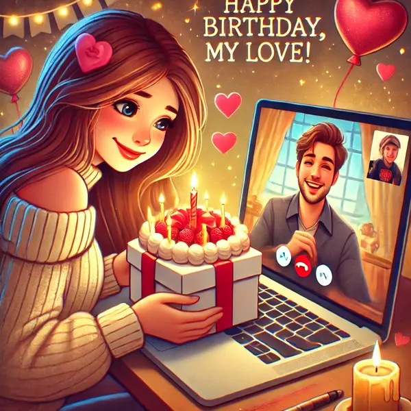 Long Distance Birthday Wishes for Boyfriend