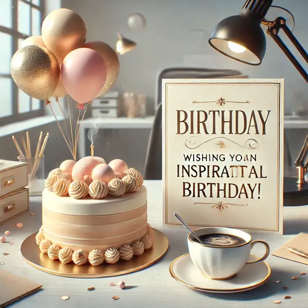 Inspirational Birthday Wishes for a Co-Worker