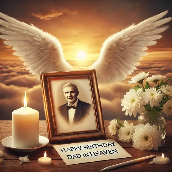 Emotional Birthday Wishes for Father in Heaven