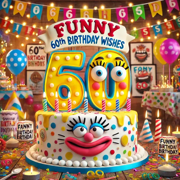 Funny 60th Birthday Wishes