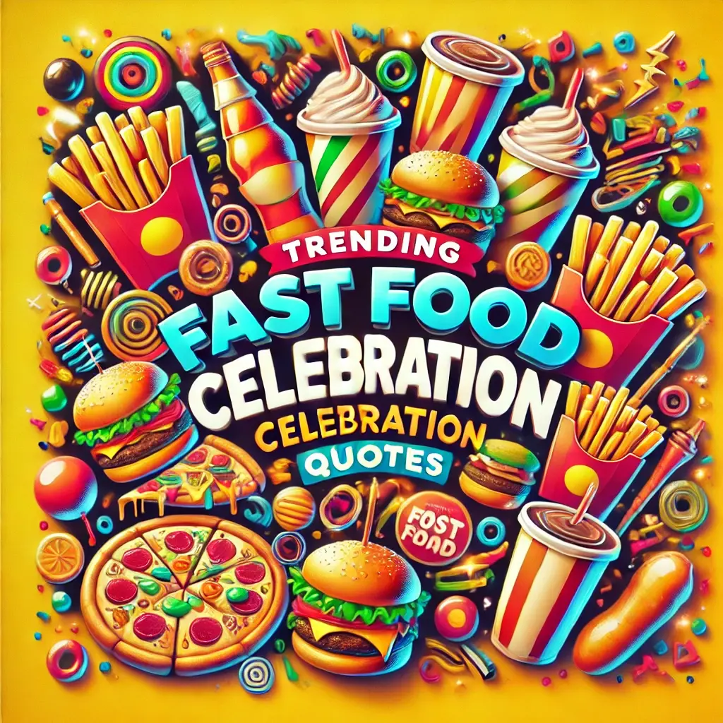 Trending Fast Food Celebration Quotes