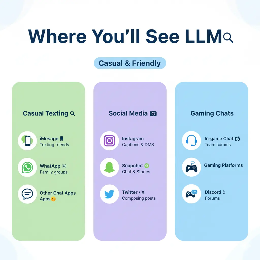 What Does LLM Mean in Text?
