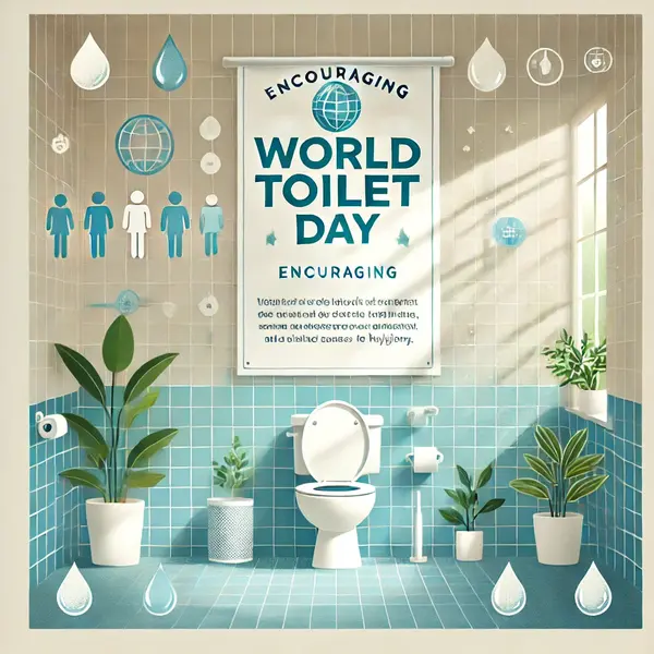 Encouraging World Toilet Day Lines