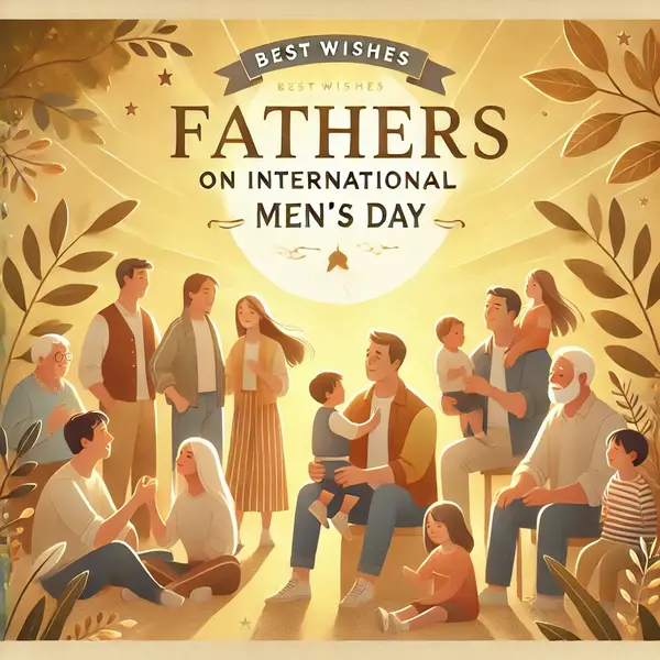 Best Wishes for Fathers on International Men's Day