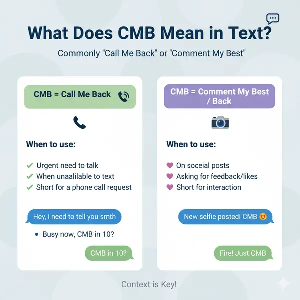 CMB Meaning in Text