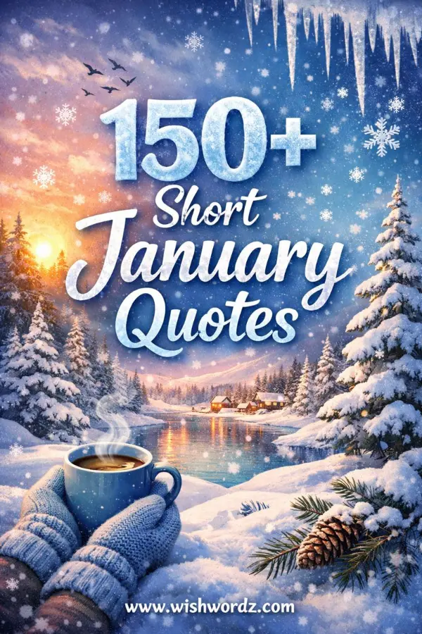 150+ Short January Quotes